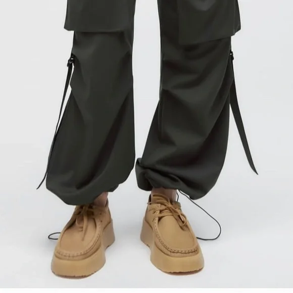 CLARKS X ZARA コラボレザーシューズ サイズ38 CLARKS X ZARA コラボレザーシューズ サイズ38